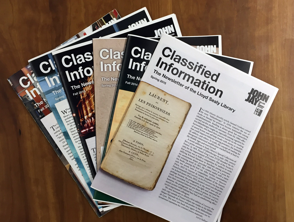 Several issues of the newsletter