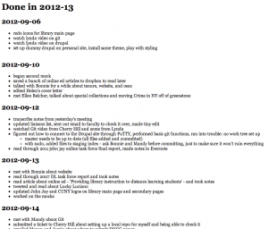 Output as HTML
