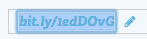 bitly edit