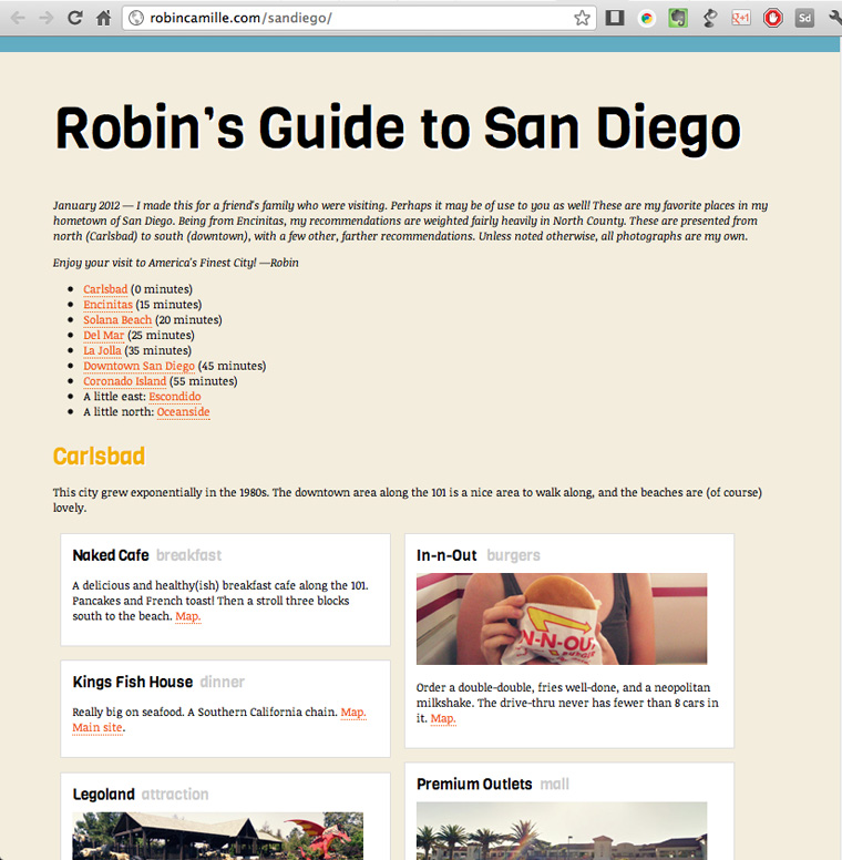 San Diego list